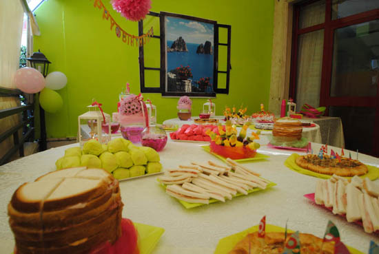 organizzazione feste di compleanno e banchetti